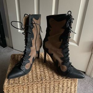 Pointed Toe High Heel Bootie